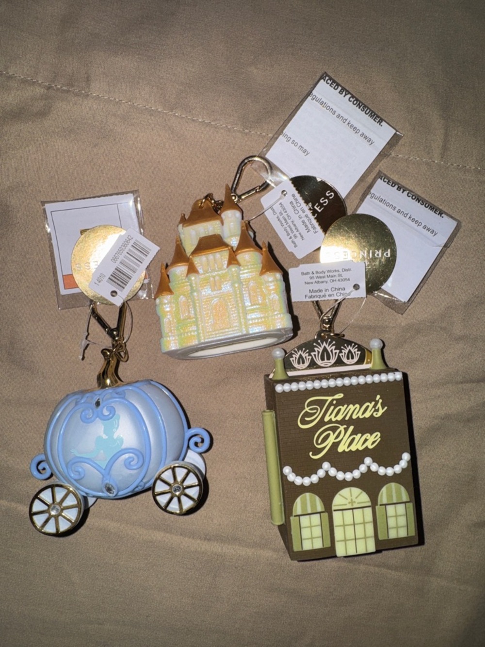 BATH AND BODY WORKS DISNEY POCKETBAC HOLDERS (3)